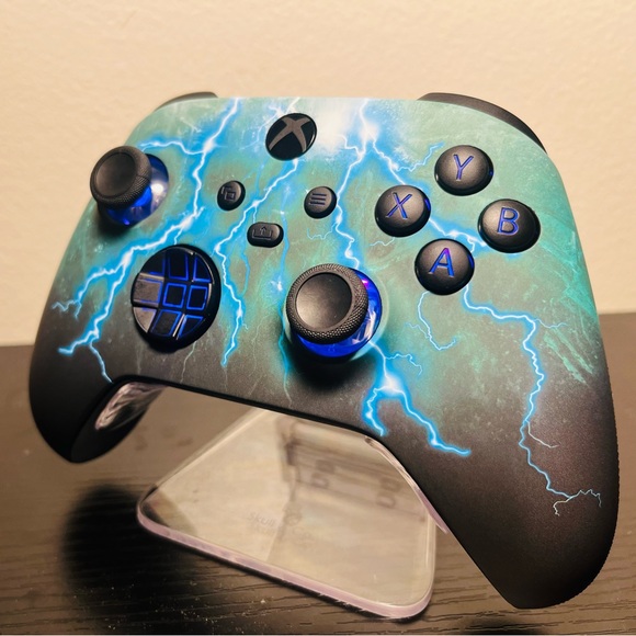 Microsoft Xbox Custom Modded Controller with LEDs - Picture 2 of 3